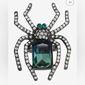 🕷️Ring- Betsey Johnson Spider Cocktail Ring / Halloween Ring